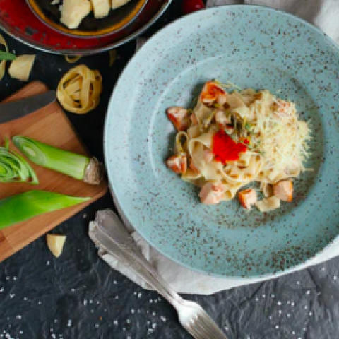 Recept van de week: Pasta zalm