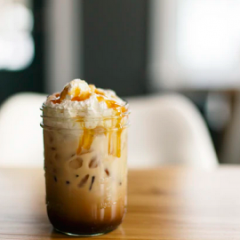 Caramel ijskoffie 