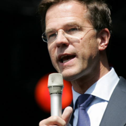 Minister-president Rutte bij Nationale Holocaust Herdenking