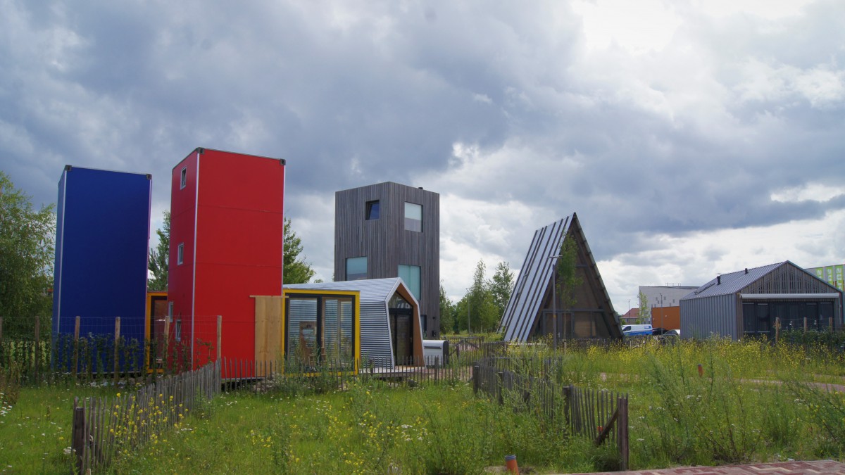 Almere krijgt permanente buitenexpositie met tiny houses