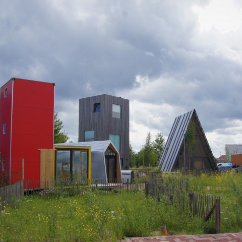 Almere krijgt permanente buitenexpositie met tiny houses