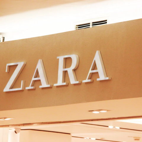 Uitverkoop bij de Zara