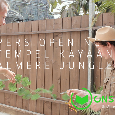 Pers Opening Tempel Kayaan in Almere Jungle