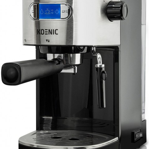 Heb jij de KOENIC Espressomachine gewonnen? Check je mail!