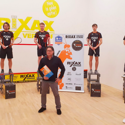 Squash Almere, AKT en gemeente Almere ondertekenen partnership