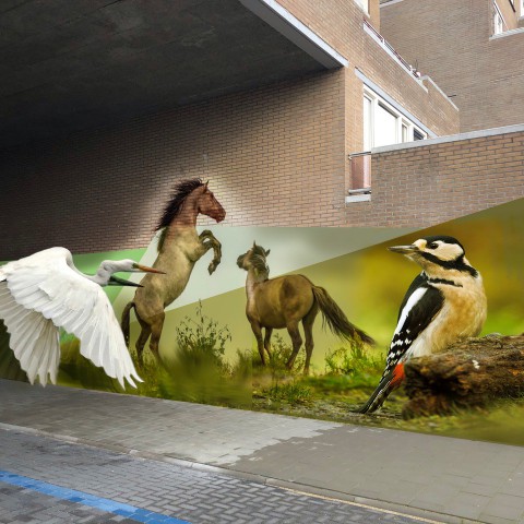 Boulevardflat wordt verfraaid