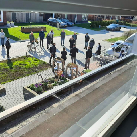 Flevo Golf Resort op weg naar duurzame wijk met groen dak en energie-bespaar tas