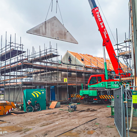 Primeur voor Geelen Beton en Dura Vermeer Bouw Hengelo met halveren CO2-uitstoot door verantwoord beton. 
