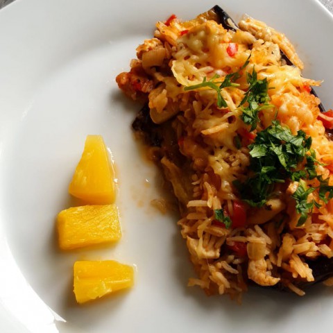 Recept van de week: gevulde aubergine