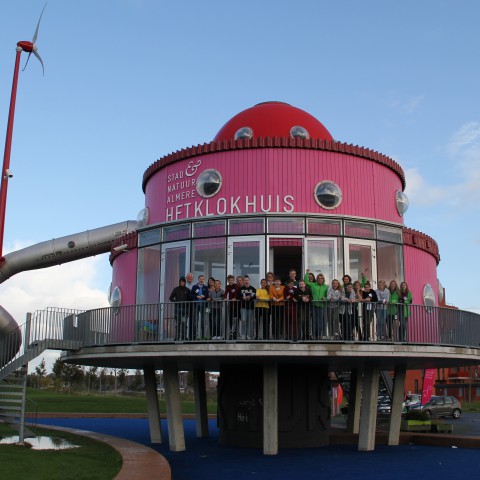 Aftrap Energy Challenge Flevoland in Klokhuis