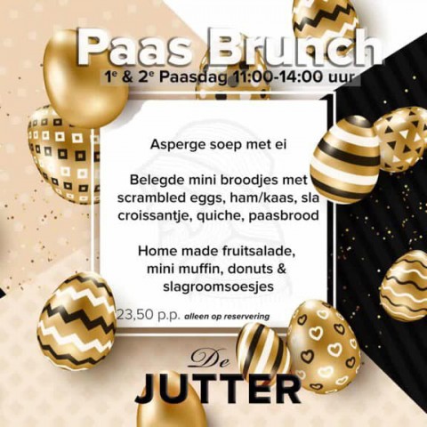 De Jutter organiseert PaasBrunch 