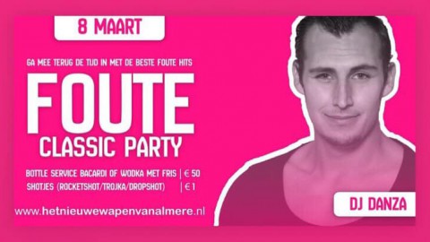 Foute Classic party (80s/90s/00s)