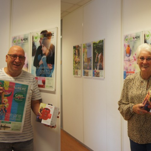Prijswinnaars Herman en Henny Marian gefeliciteerd! 
