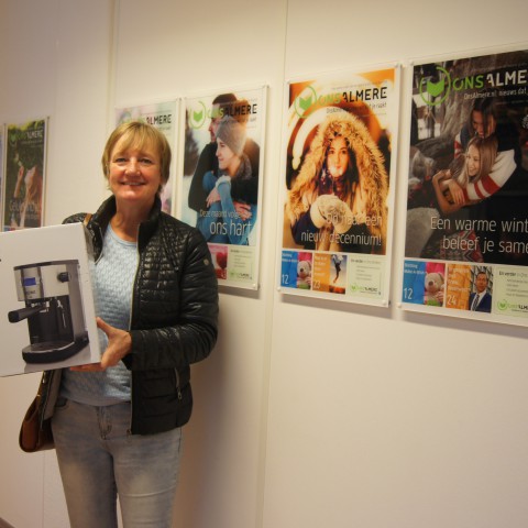 Prijswinnaar Hellen van der Veer gefeliciteerd!