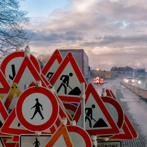 Fietspad Stadhuisplein afgesloten