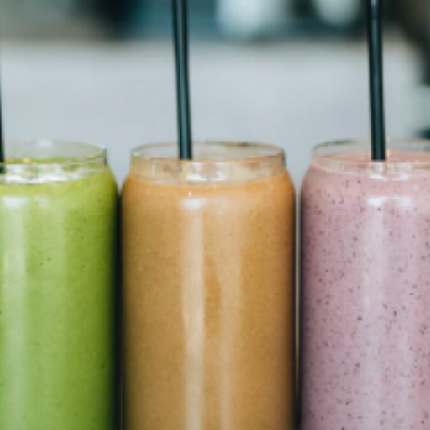 Smoothie met herfst smaken