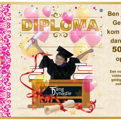 Ben je geslaagd? Kom gezellig eten bij Tang Dynastie!