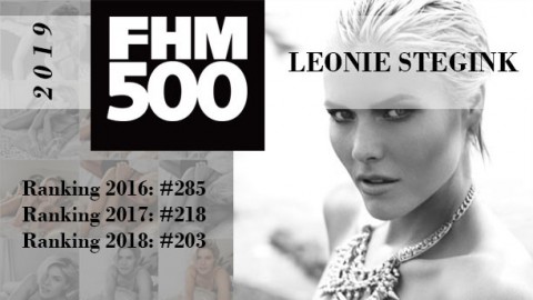 Leonie Stegink staat in de erelijst van FHM500!