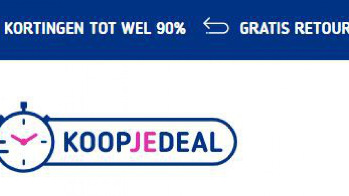 Website Koopjedeal is failliet