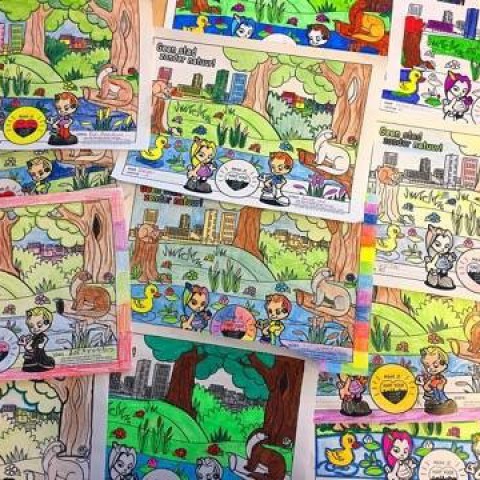 Stad & Natuur neemt kinderpetitie in ontvangst