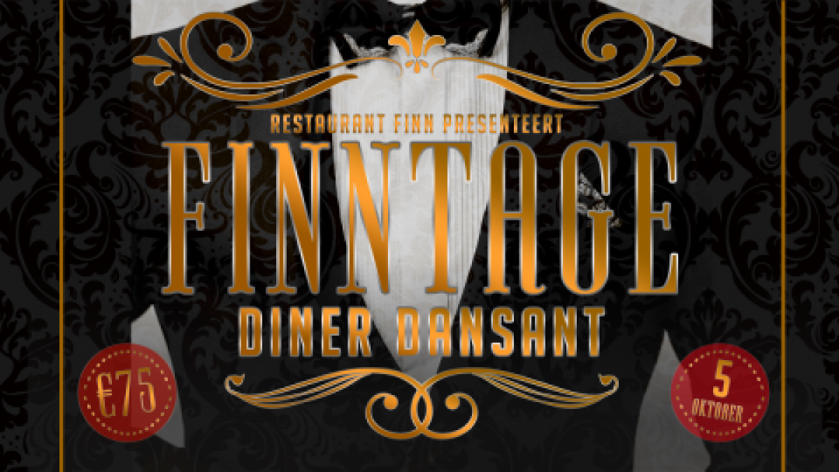 Kom naar het Finntage Diner Dansant op zaterdag 5 oktober!