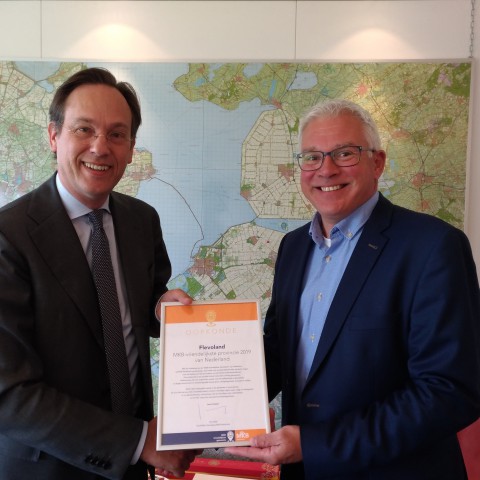 Flevoland MKB-Vriendelijkste provincie van Nederland