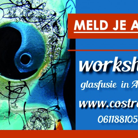 Workshop glasfusie in Almere Buiten