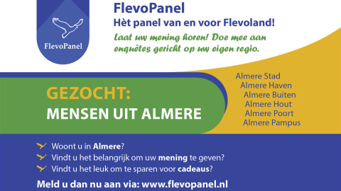 Doe mee met enquêtes gericht op Almere
