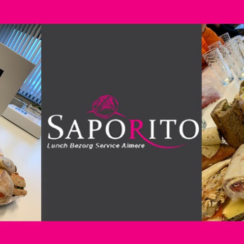 Saporito: dé lunch en bezorg service in Almere voor bedrijven!