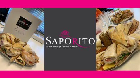 Saporito: dé lunch en bezorg service in Almere voor bedrijven!